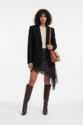 MIDNIGHT ELEGANCE BLACK SKIRT