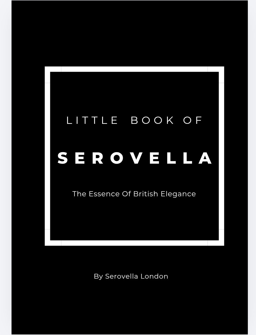 LITTLE BOOK OF SEROVELLA